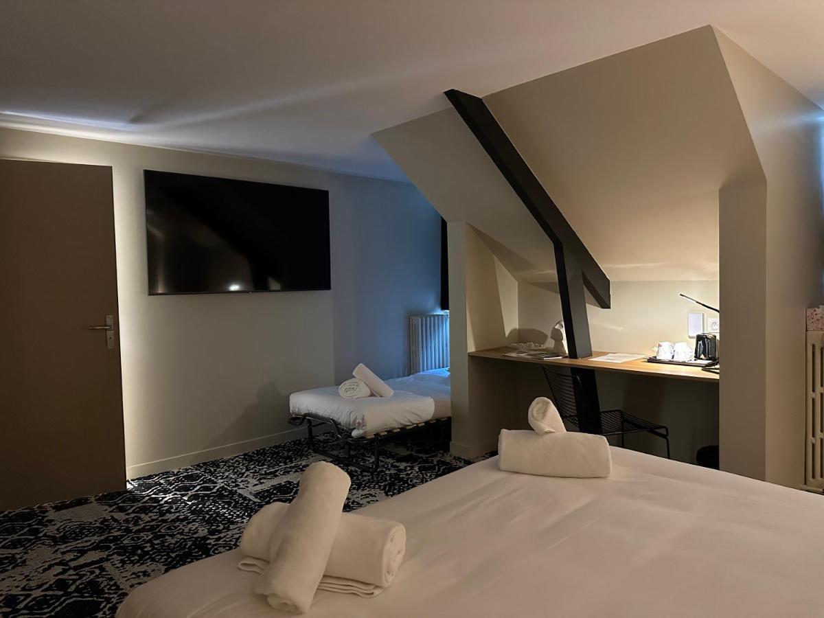 Logis Hotel & Restaurant Le Vert Bocage 프랑케빌 생 피에르 외부 사진
