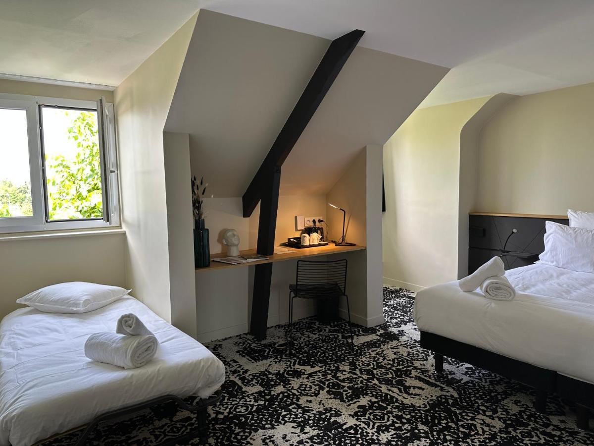 Logis Hotel & Restaurant Le Vert Bocage 프랑케빌 생 피에르 외부 사진